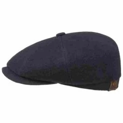 Hatteras Noir Flatcap By Stetson