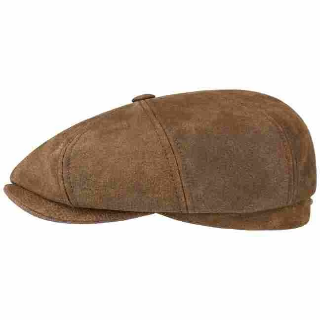 Leder Hatteras Flatcap By Stetson 1 Leder Hatteras Flatcap By Stetson