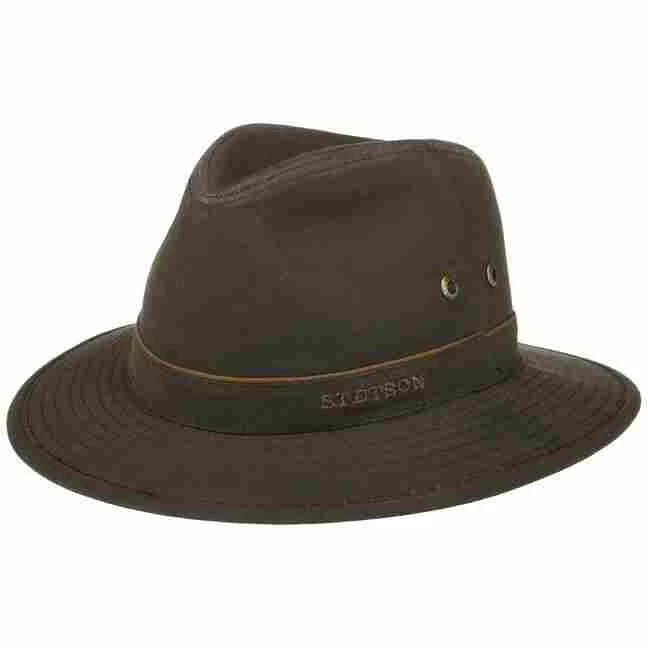 Avasun Waxed Cotton Stoffhut By Stetson 1 Avasun Waxed Cotton Stoffhut By Stetson