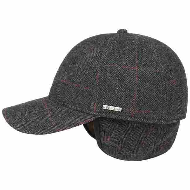 Kinty Wool Basecap Mit Ohrenklappen By Stetson 1 Kinty Wool Basecap Mit Ohrenklappen By Stetson