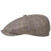 Hatteras Fine Check Wool Schirmmütze By Stetson