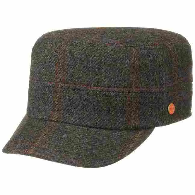 Shetland Wool Herren Armycap By Mayser 1 Shetland Wool Herren Armycap By Mayser