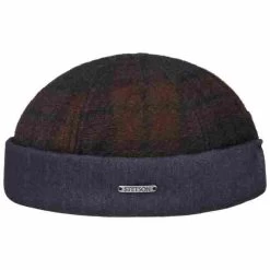 Check Dockermütze Mit Denimrand By Stetson