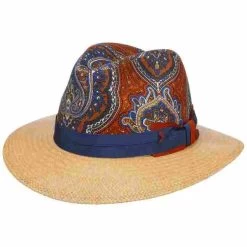 Paisley Crown Panama Sommerhut By Alfonso DEste