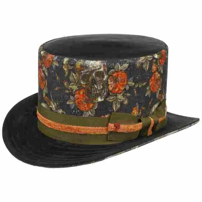 Skully Leder-Baumwolle Zylinder By Alfonso DEste 1 Skully Leder-Baumwolle Zylinder By Alfonso DEste