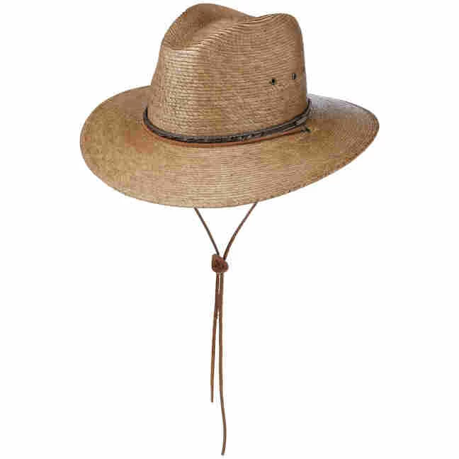 Mexican Palm Sonnenhut Mit Kinnband By Stetson 1 Mexican Palm Sonnenhut Mit Kinnband By Stetson