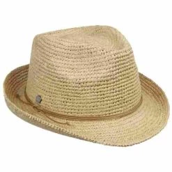 Crochet Trilby Raffiastrohhut By Lierys