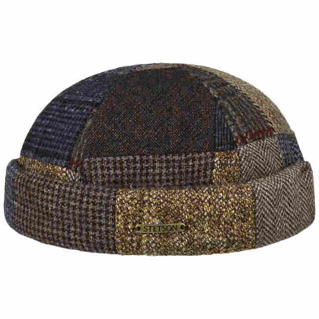 Mandeo Patchwork Wool Dockermütze By Stetson 1 Mandeo Patchwork Wool Dockermütze By Stetson