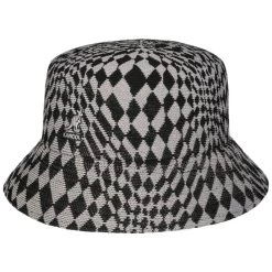 Warped Check Bucket Fischerhut By Kangol