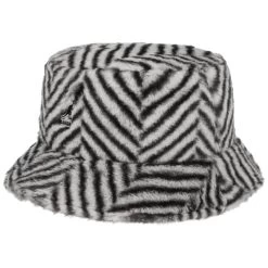 Faux Fur Bucket Herringbone Stoffhut By Kangol