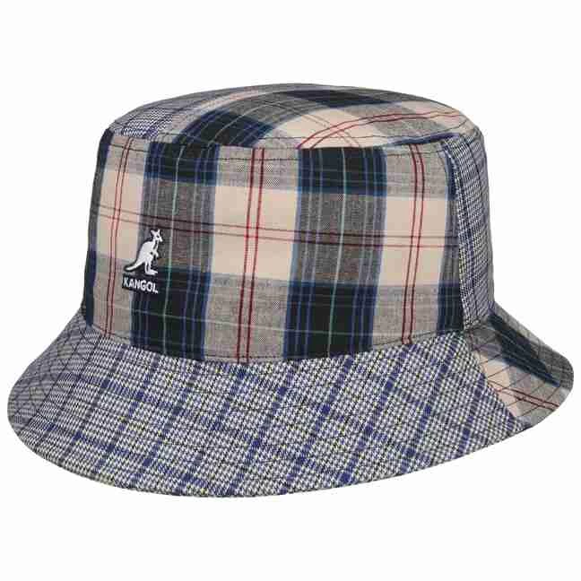 Plaid Mashup Bucket Stoffhut By Kangol 1 Plaid Mashup Bucket Stoffhut By Kangol