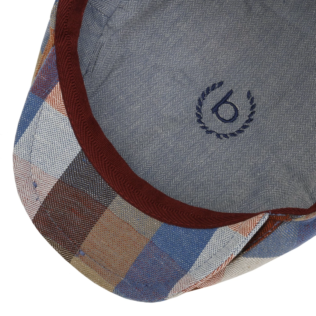 Anvelo Check Leinen Schirmmütze By Bugatti 3 Anvelo Check Leinen Schirmmütze By Bugatti - Image 3