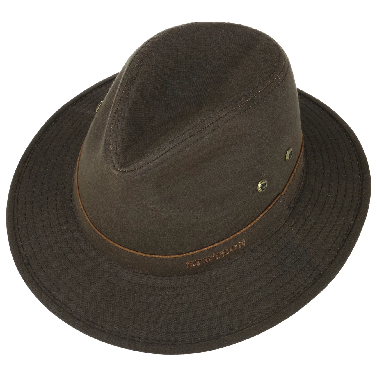 Avasun Waxed Cotton Stoffhut By Stetson 2 Avasun Waxed Cotton Stoffhut By Stetson - Image 2