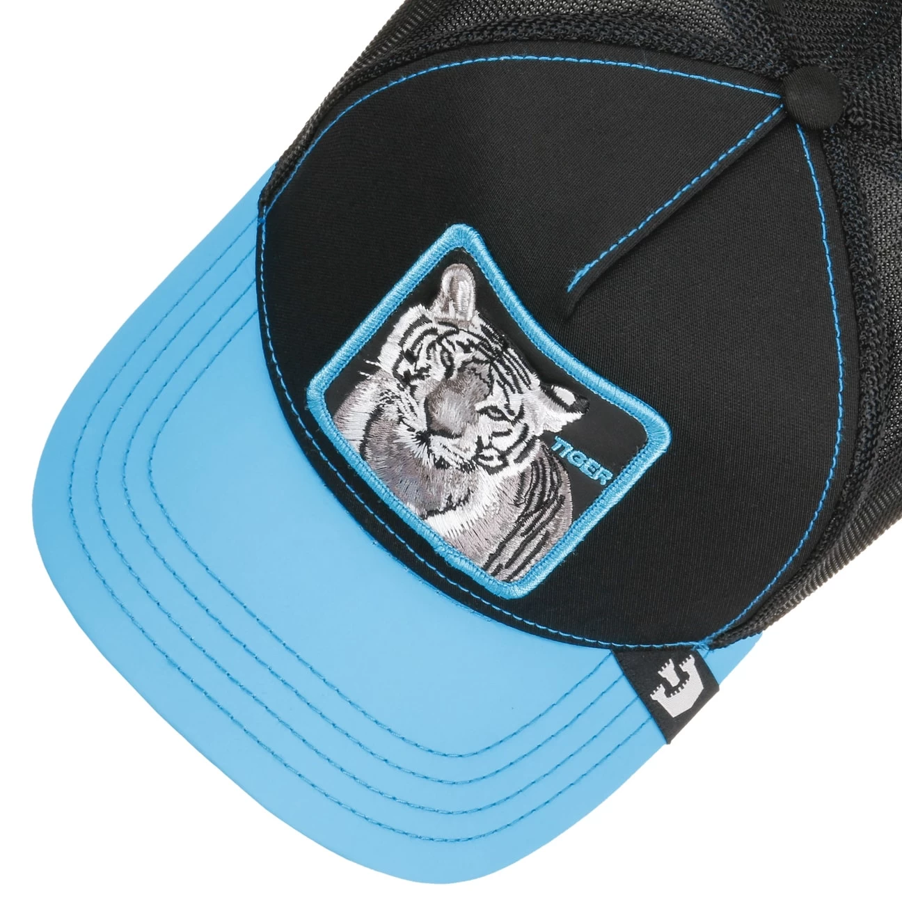 Blue Streak Glow Cats Cap By Goorin Bros. 2 Blue Streak Glow Cats Cap By Goorin Bros. - Image 2