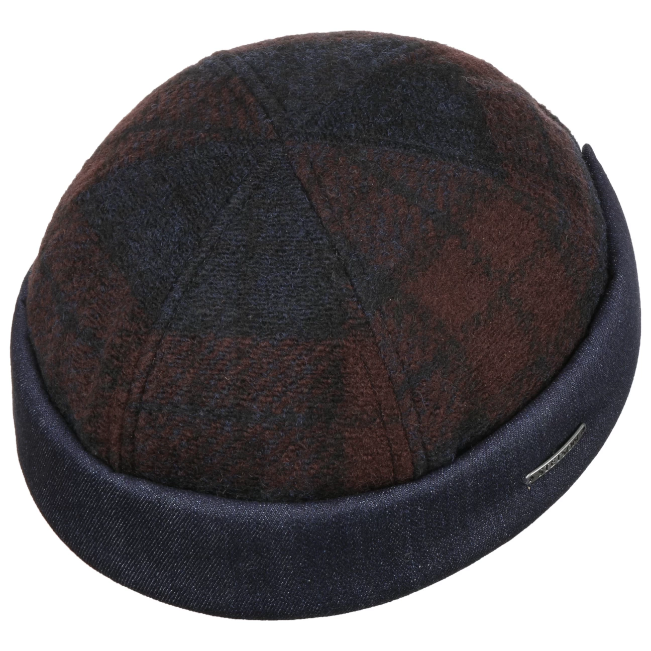 Check Dockermütze Mit Denimrand By Stetson 2 Check Dockermütze Mit Denimrand By Stetson - Image 2