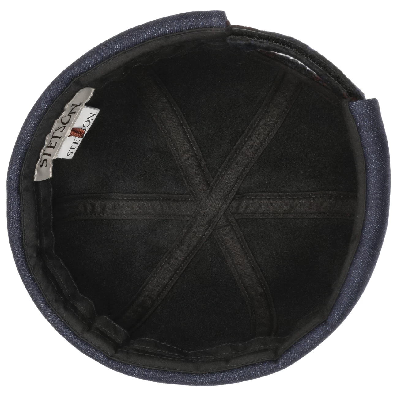 Check Dockermütze Mit Denimrand By Stetson 3 Check Dockermütze Mit Denimrand By Stetson - Image 3