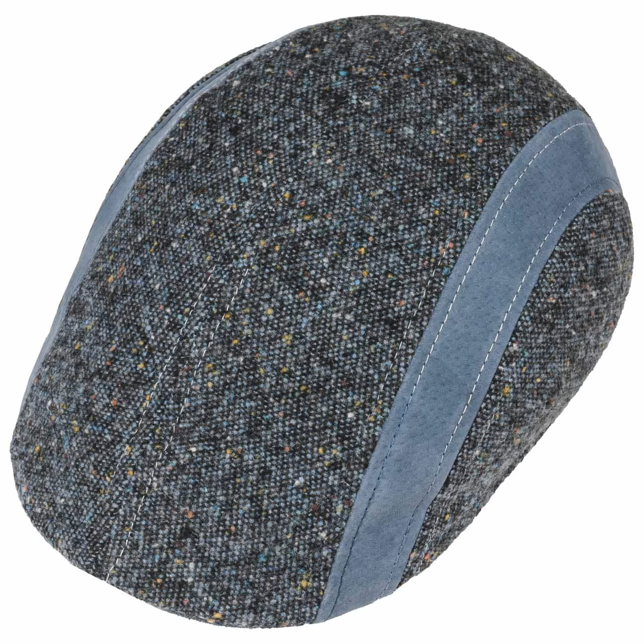 Ciro Tweed Schirmmütze Mit Leder By Lierys 2 Ciro Tweed Schirmmütze Mit Leder By Lierys - Image 2