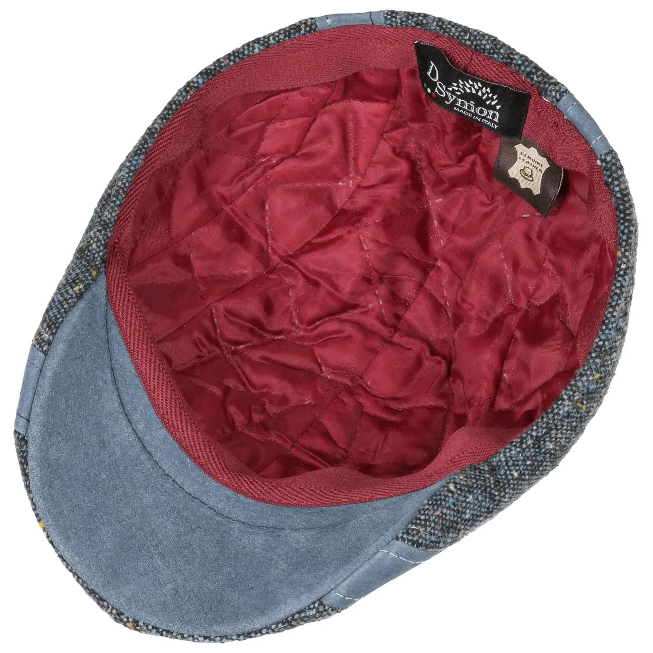 Ciro Tweed Schirmmütze Mit Leder By Lierys 3 Ciro Tweed Schirmmütze Mit Leder By Lierys - Image 3