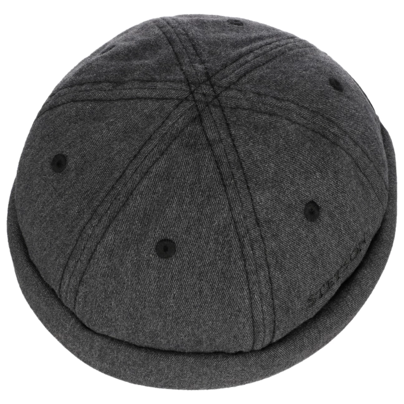 Cotton Melange Dockercap By Stetson 2 Cotton Melange Dockercap By Stetson - Image 2