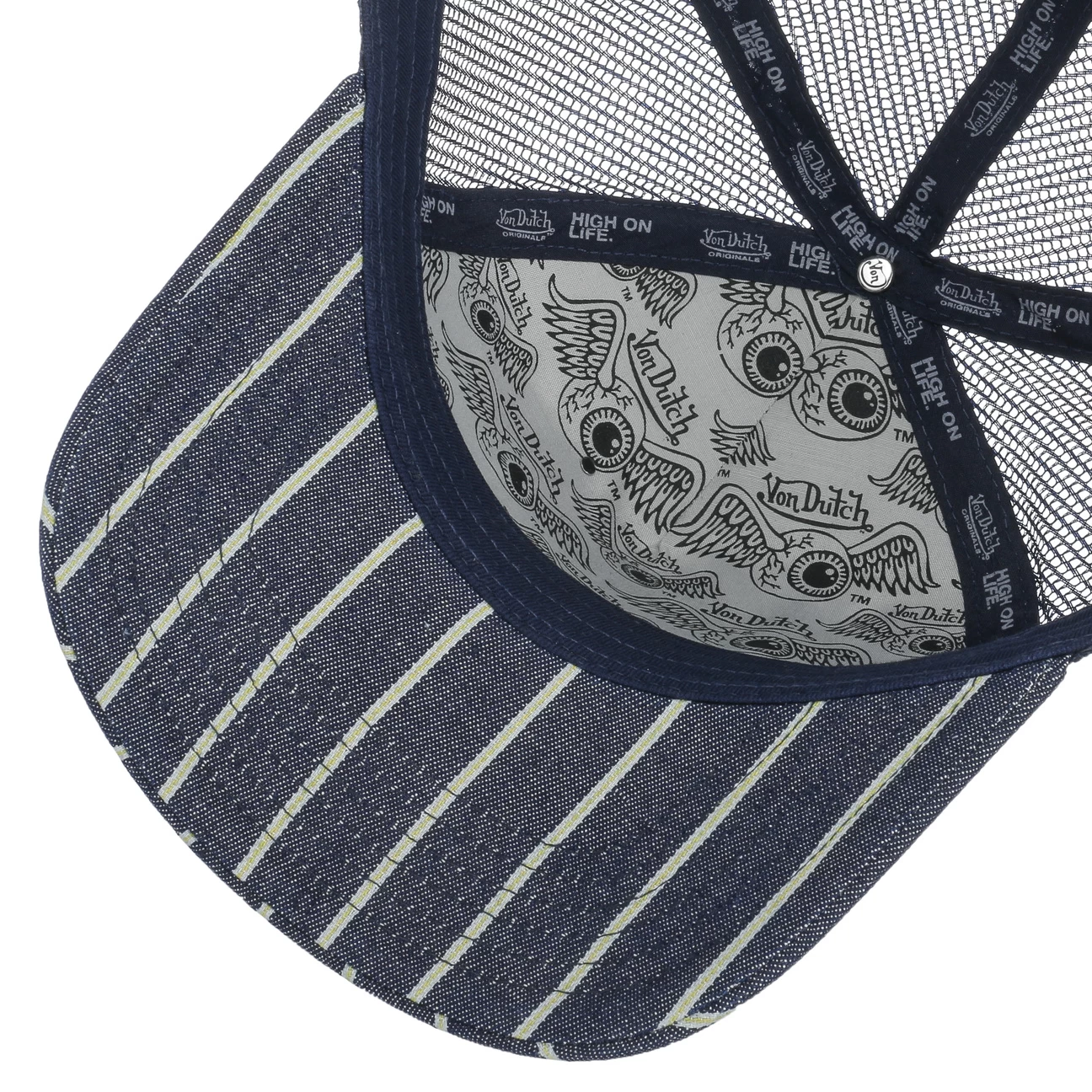 Denim Stripes Truckercap By Von Dutch 3 Denim Stripes Truckercap By Von Dutch - Image 3