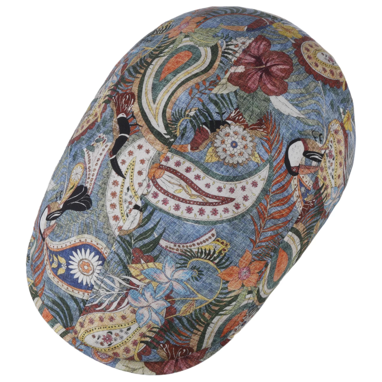 Flower Paisley Schirmmütze 2 Flower Paisley Schirmmütze - Image 2