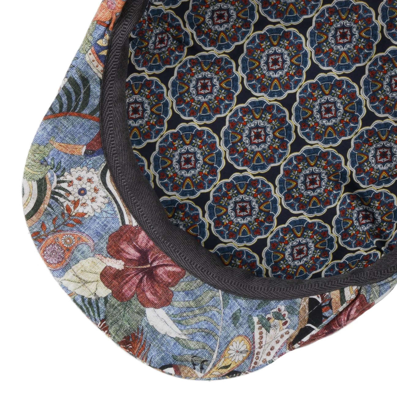 Flower Paisley Schirmmütze 3 Flower Paisley Schirmmütze - Image 3