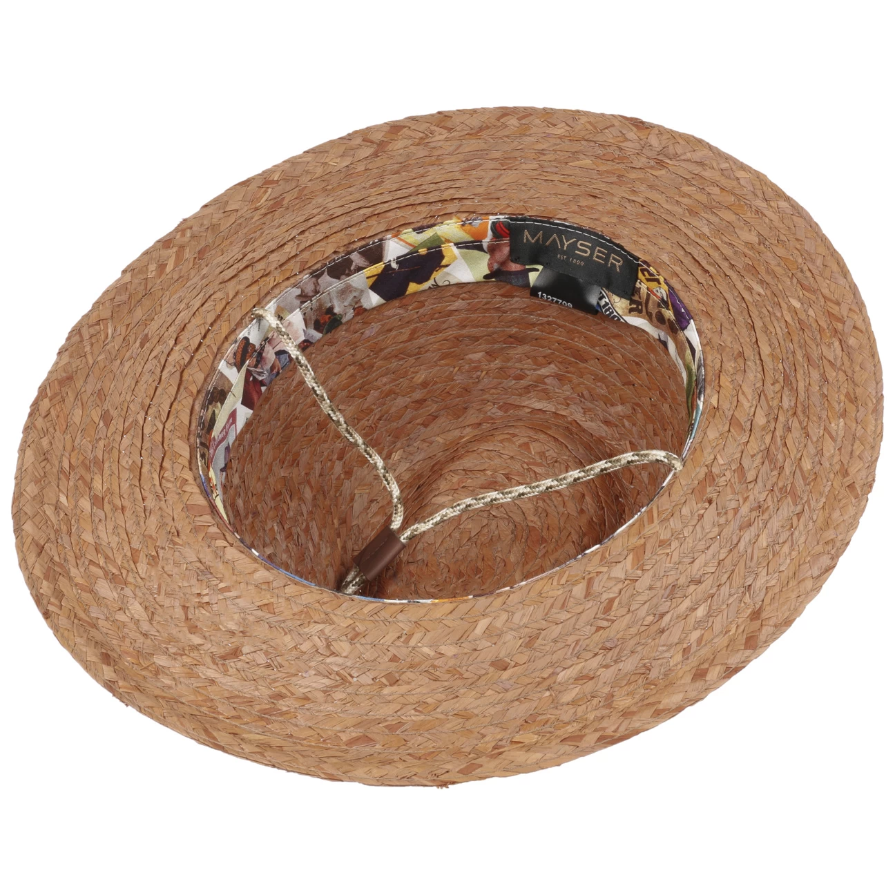 Gedeon Plus Strohhut Mit Kinnband By Mayser 3 Gedeon Plus Strohhut Mit Kinnband By Mayser - Image 3