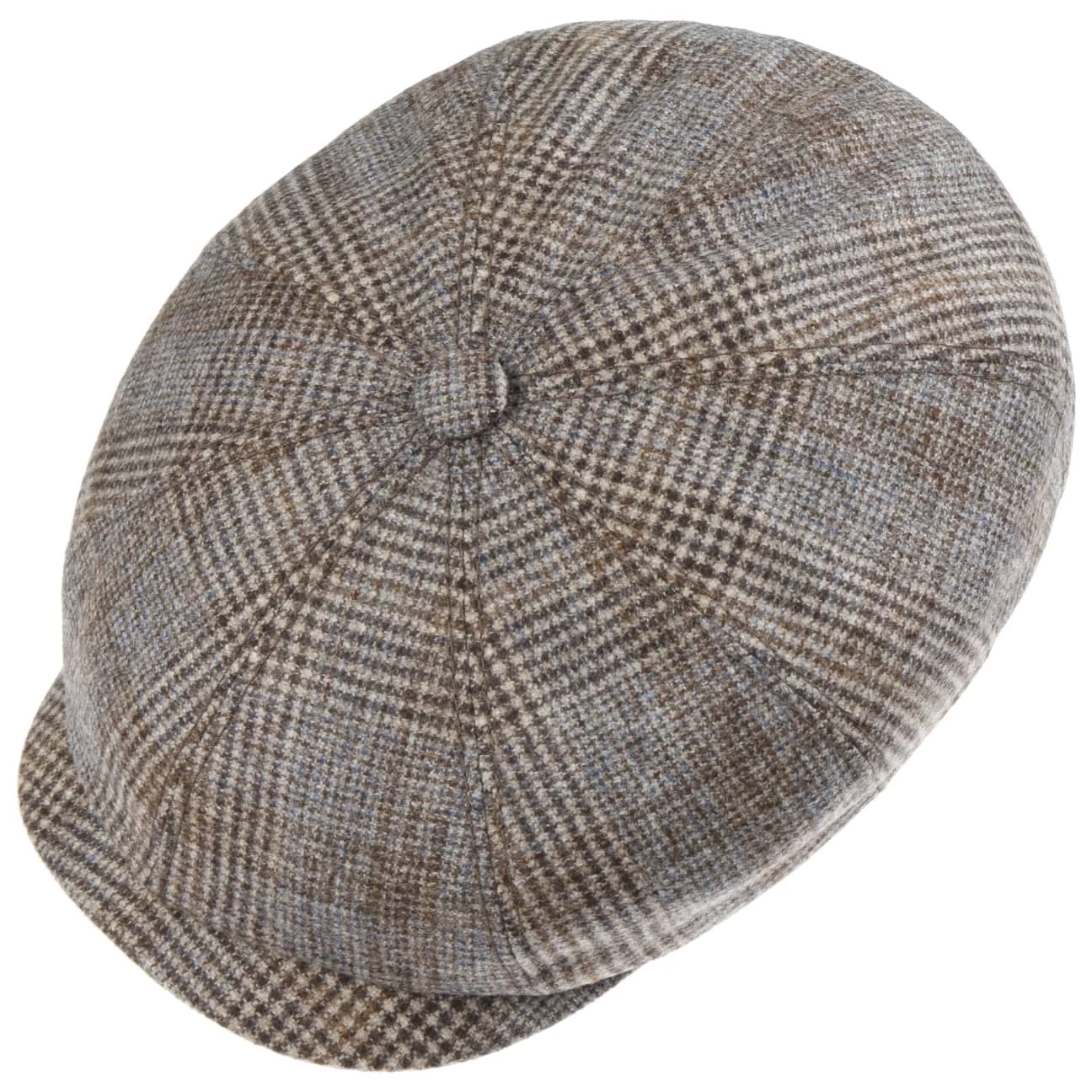 Hatteras Fine Check Wool Schirmmütze By Stetson 2 Hatteras Fine Check Wool Schirmmütze By Stetson - Image 2