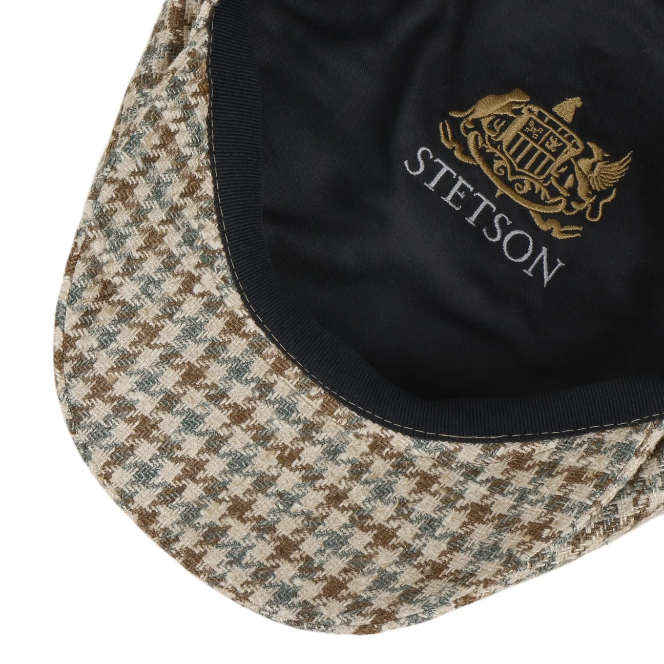 Hatteras Tricolour Houndstooth Mütze By Stetson 3 Hatteras Tricolour Houndstooth Mütze By Stetson - Image 3