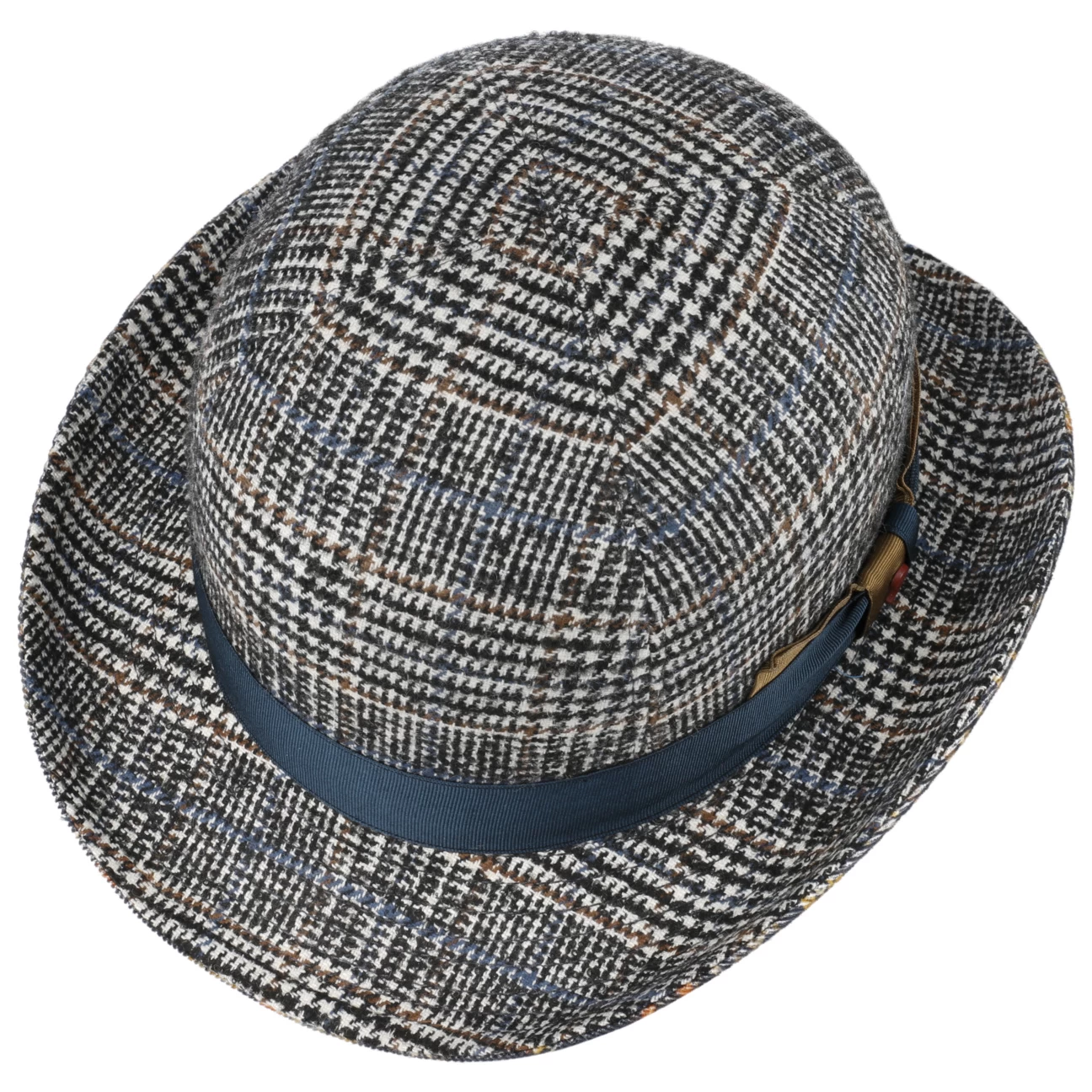 Houndstooth Bowler Melone By Alfonso DEste 2 Houndstooth Bowler Melone By Alfonso DEste - Image 2