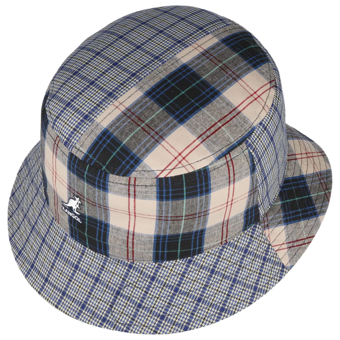 Plaid Mashup Bucket Stoffhut By Kangol 2 Plaid Mashup Bucket Stoffhut By Kangol - Image 2