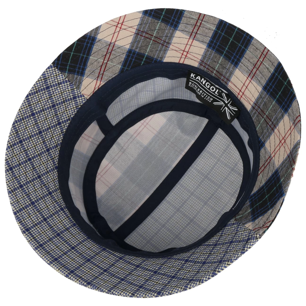 Plaid Mashup Bucket Stoffhut By Kangol 3 Plaid Mashup Bucket Stoffhut By Kangol - Image 3