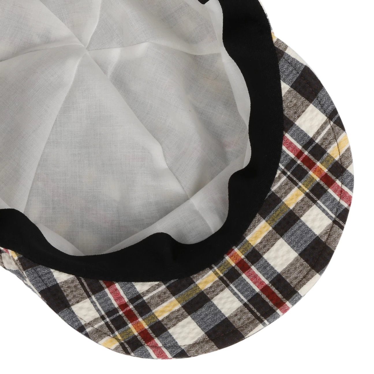 Seersucker Check Schirmmütze By Mayser 3 Seersucker Check Schirmmütze By Mayser - Image 3