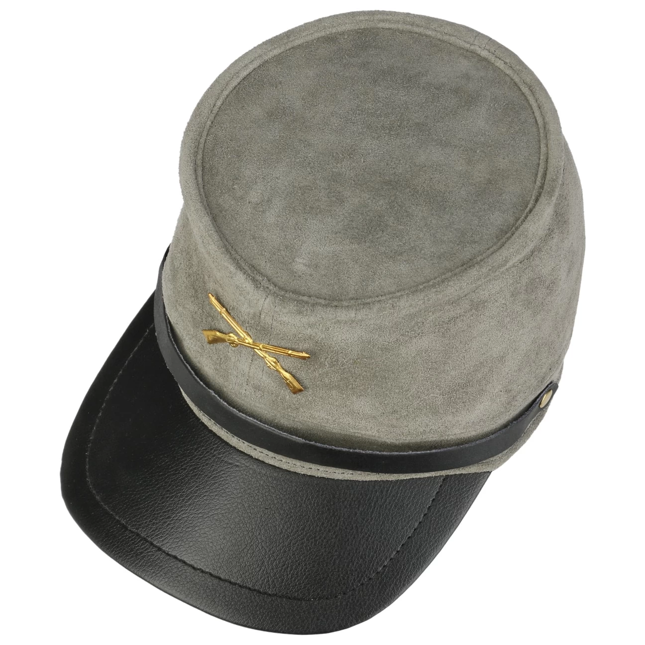 Südstaatenmütze Leder 2 Südstaatenmütze Leder - Image 2