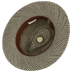 Twotone Stripes Traveller Panamastrohhut By Lierys -Mode Hut Serie Geschäft Twotone Stripes Traveller Panamastrohhut by Lierys.62292 2f201