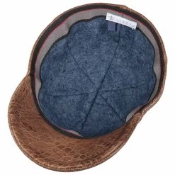 Vintage Lambskin Ledercap By Lierys -Mode Hut Serie Geschäft Vintage Lambskin Ledercap by Lierys.54470 2f12