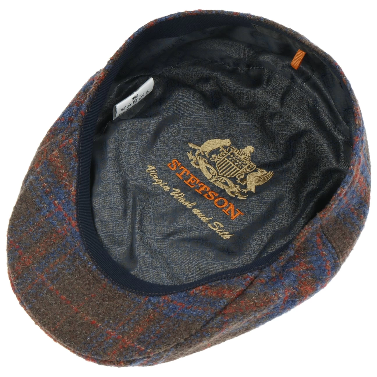 Virgin Wool Check Schirmmütze By Stetson 3 Virgin Wool Check Schirmmütze By Stetson - Image 3